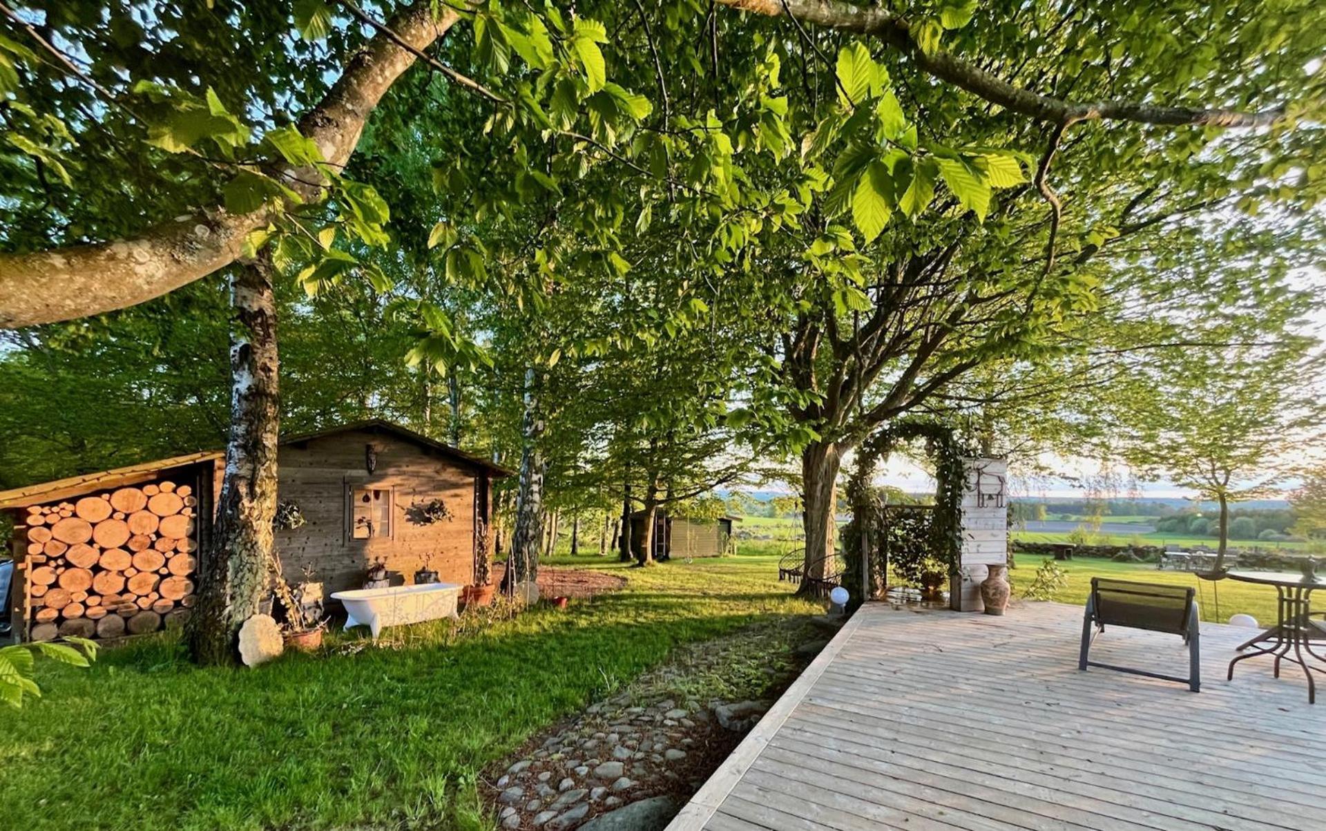 Naturnaera Fritidsboende, Tomtebo - Yintorp Arkelstorp Exterior photo